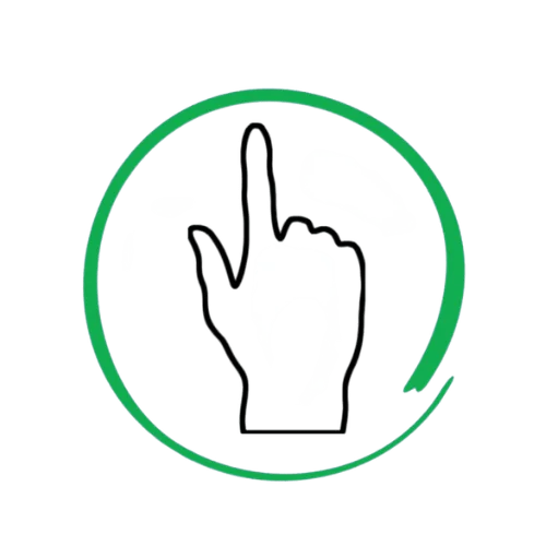 finger pointing hand