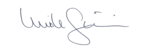 Signature on a white background.